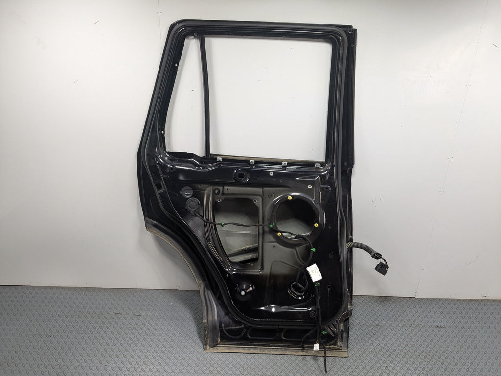 08 - 15 LAND ROVER LR2 OEM DOOR SHELL PANEL SANTORINI BLACK METALLIC REAR LEFT