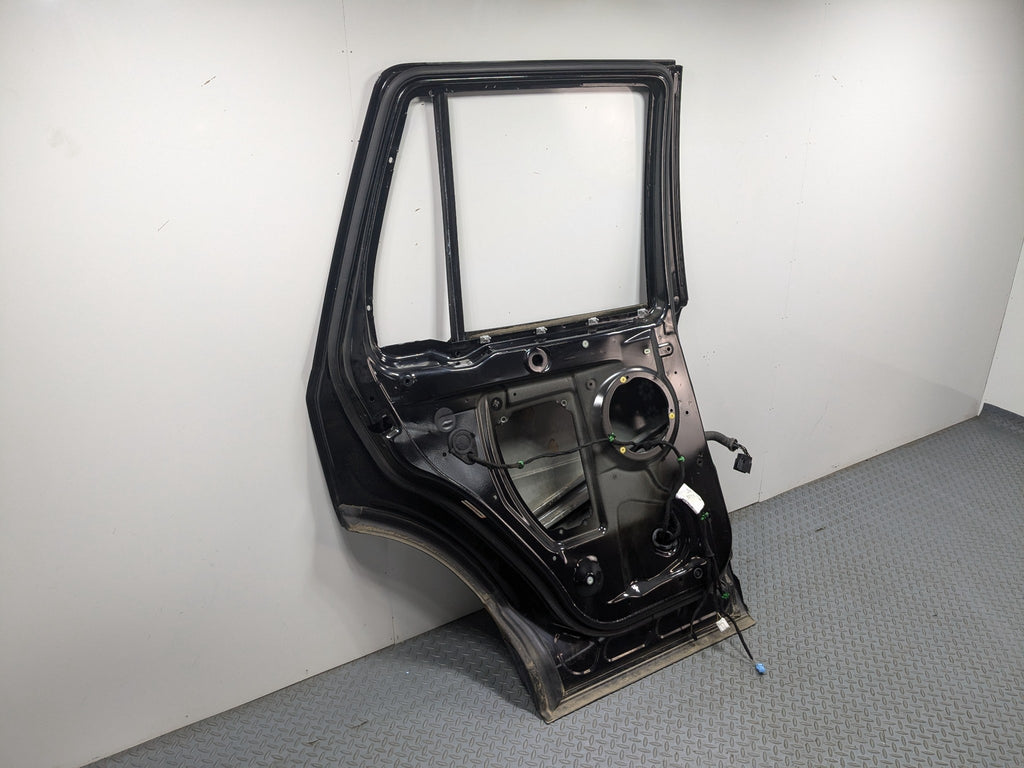 08 - 15 LAND ROVER LR2 OEM DOOR SHELL PANEL SANTORINI BLACK METALLIC REAR LEFT