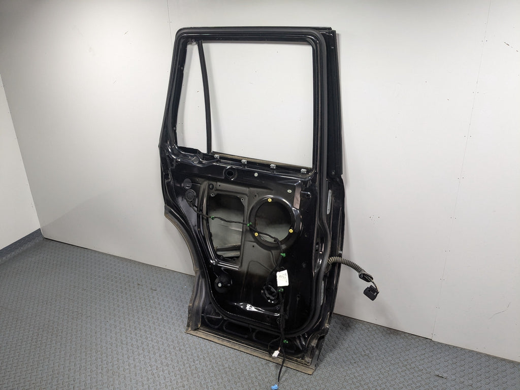 08 - 15 LAND ROVER LR2 OEM DOOR SHELL PANEL SANTORINI BLACK METALLIC REAR LEFT