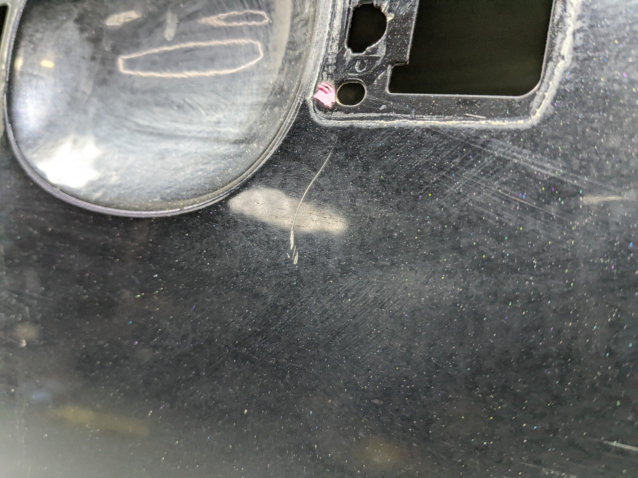 08-15 LAND ROVER LR2 OEM DOOR SHELL PANEL SANTORINI BLACK METALLIC FRONT RIGHT