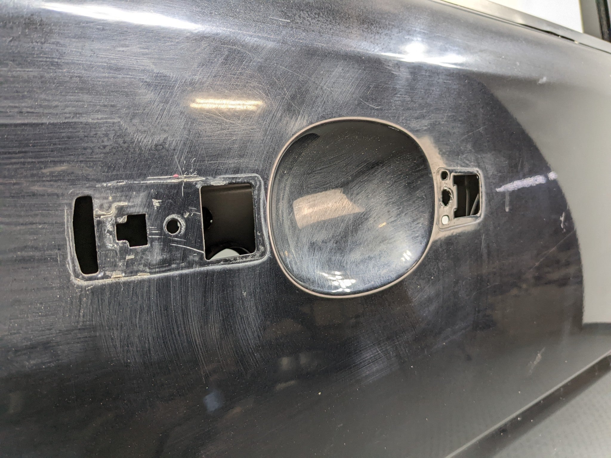 08 - 15 LAND ROVER LR2 OEM DOOR SHELL PANEL SANTORINI BLACK METALLIC REAR RIGHT