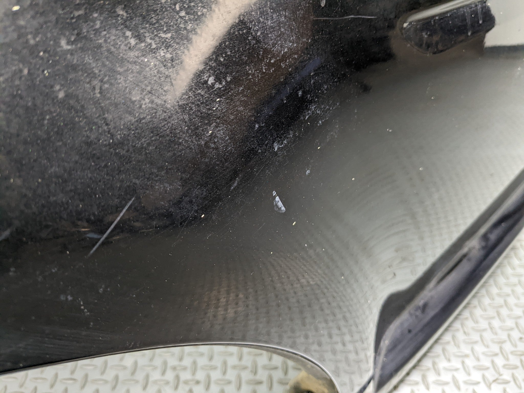 08 - 15 LAND ROVER LR2 OEM DOOR SHELL PANEL SANTORINI BLACK METALLIC REAR RIGHT