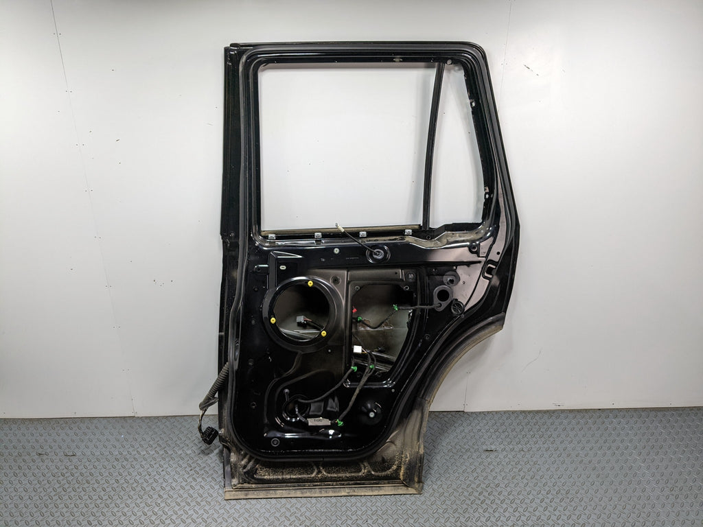 08 - 15 LAND ROVER LR2 OEM DOOR SHELL PANEL SANTORINI BLACK METALLIC REAR RIGHT