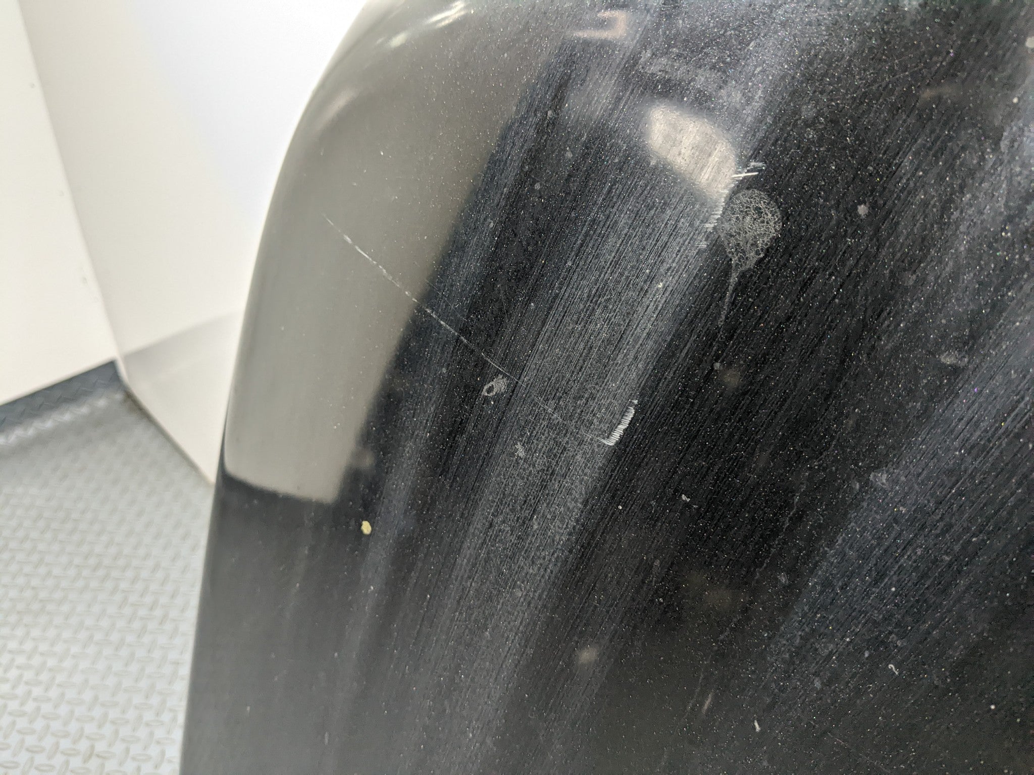 08-15 LAND ROVER LR2 OEM FRONT HOOD BONNET SHELL PANEL SANTORINI BLACK METALLIC