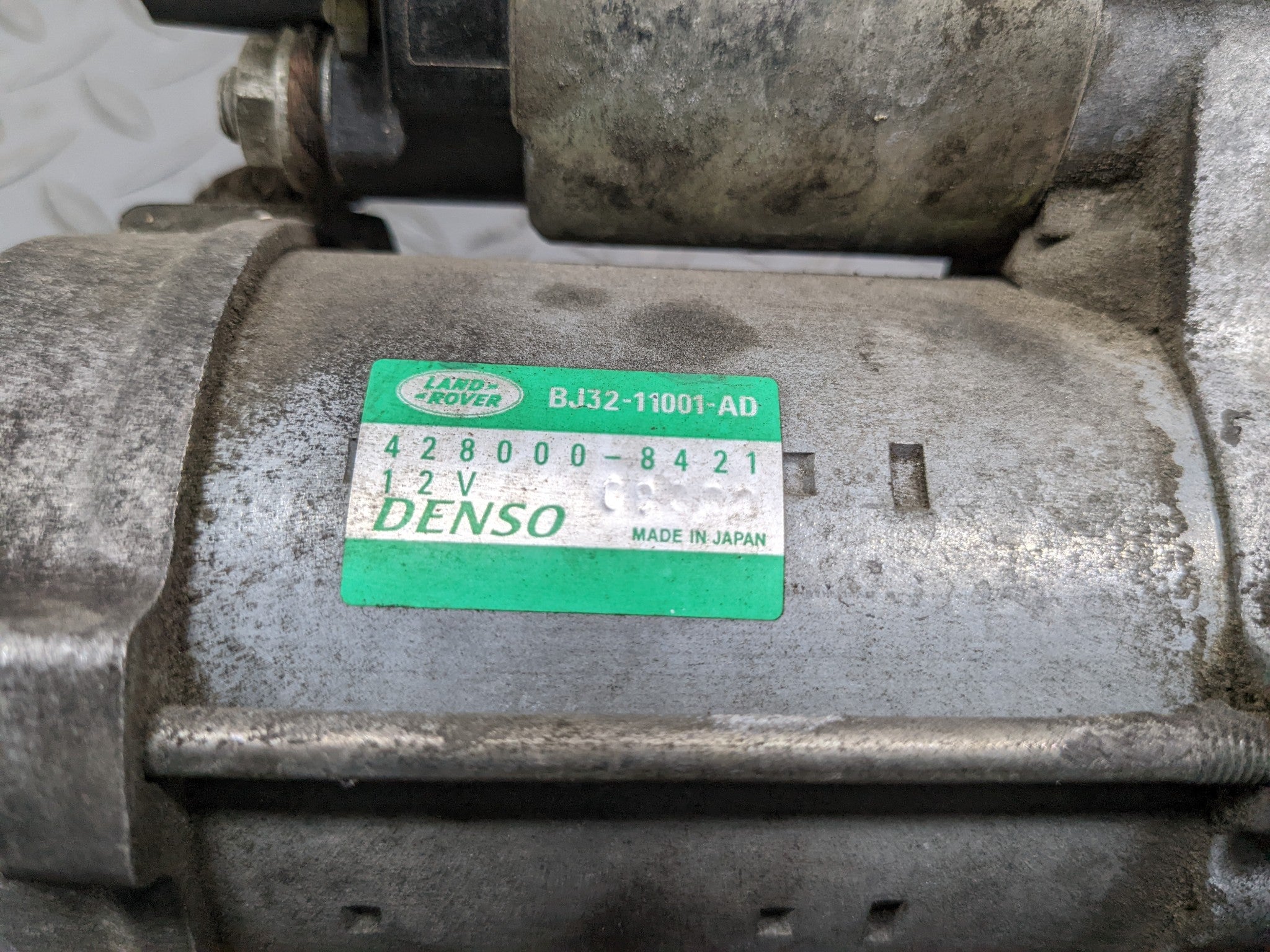 2008 - 2015 LAND ROVER LR2 OEM ENGINE STARTER MOTOR ASSEMBLY 2.0L