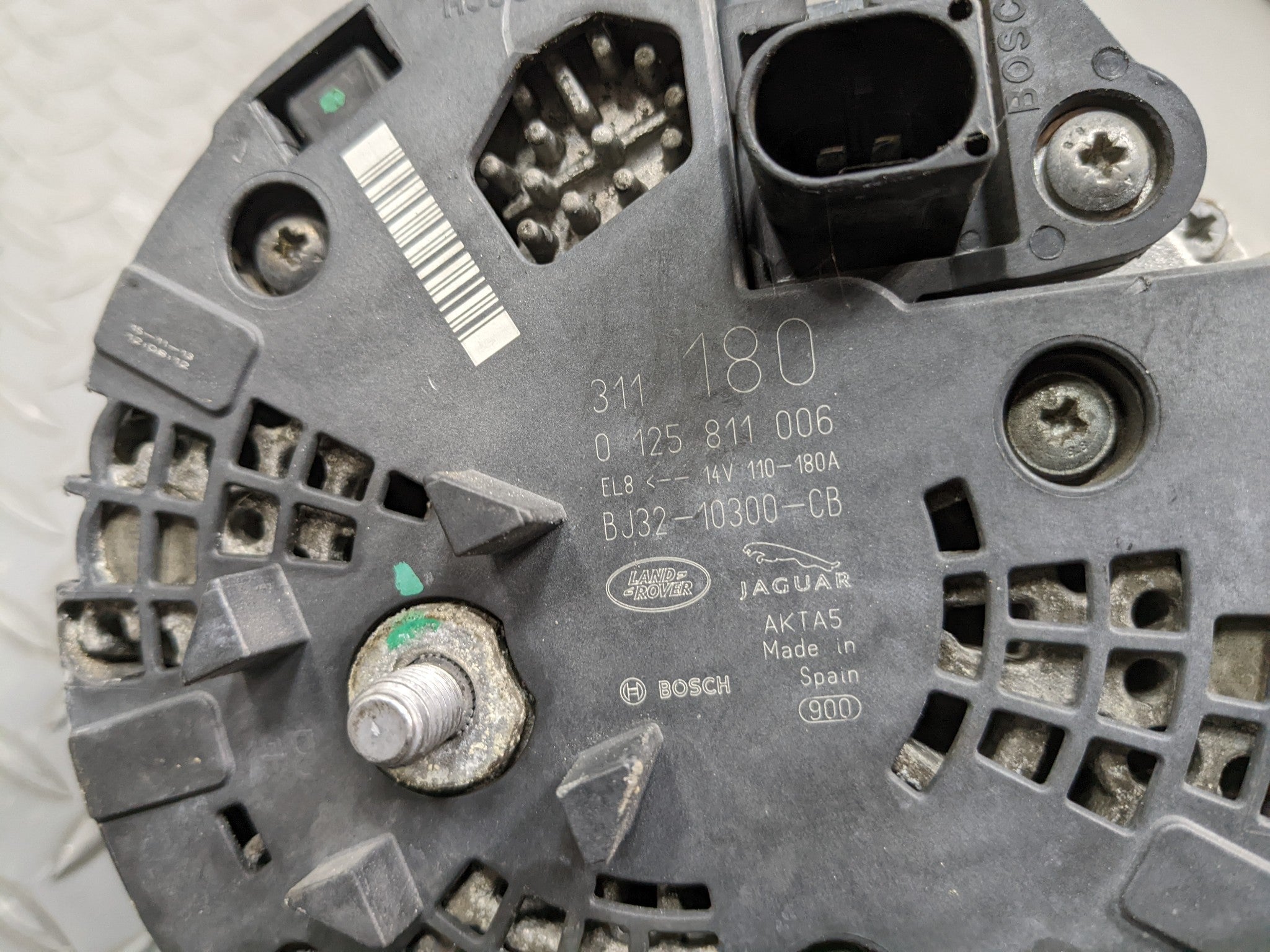 2008 - 2015 LAND ROVER LR2 OEM ALTERNATOR ENGINE MOTOR POWER GENERATOR ASSEMBLY