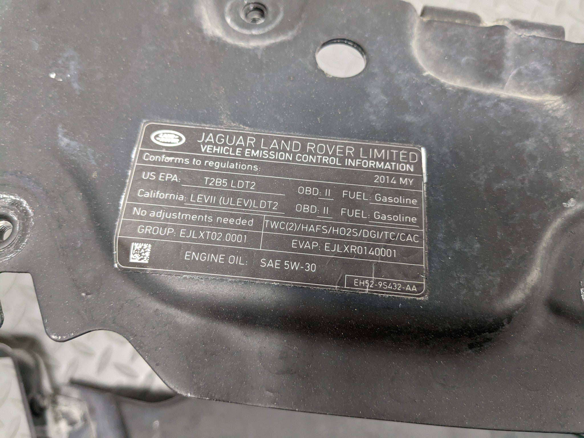 2008 - 2015 LAND ROVER LR2 OEM RADIATOR CORE FRONT HEADER PANEL FITS ASSEMBLY