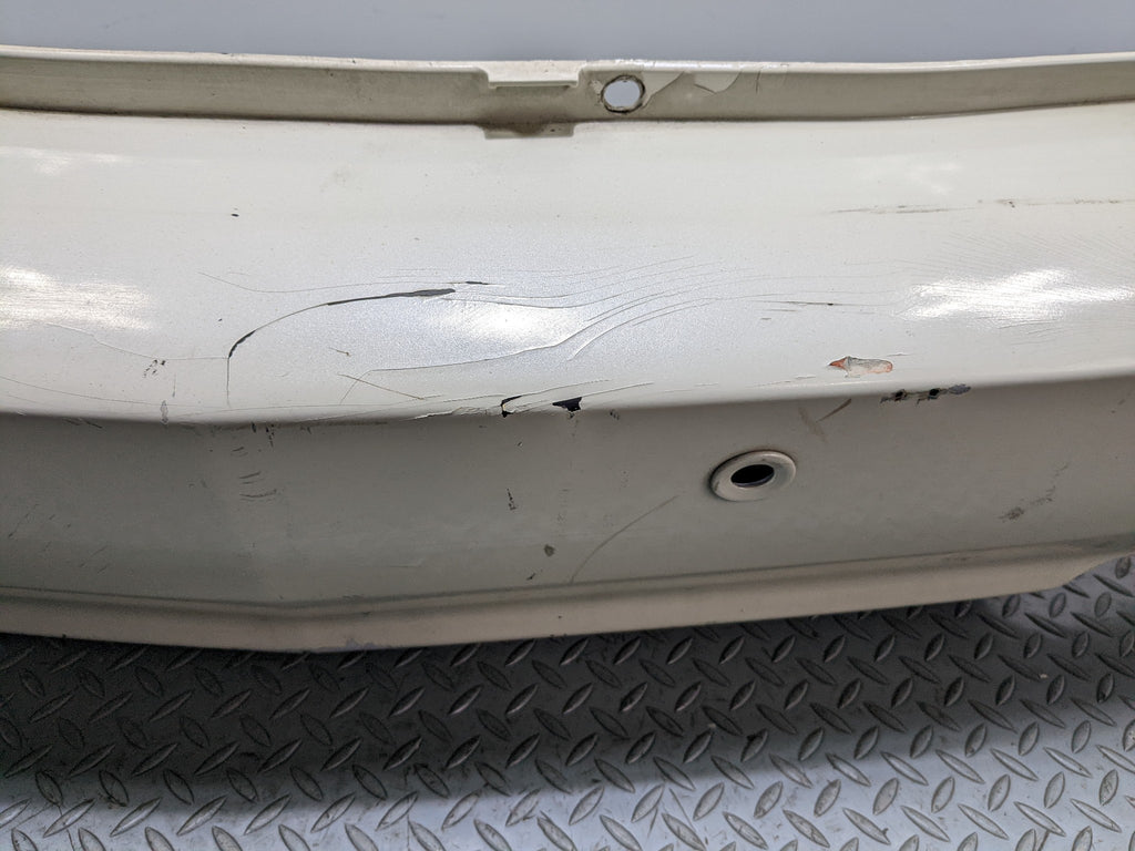 2004 - 2009 CADILLAC SRX OEM REAR BUMPER LOWER COVER PANEL WHITE DIAMOND PEARL