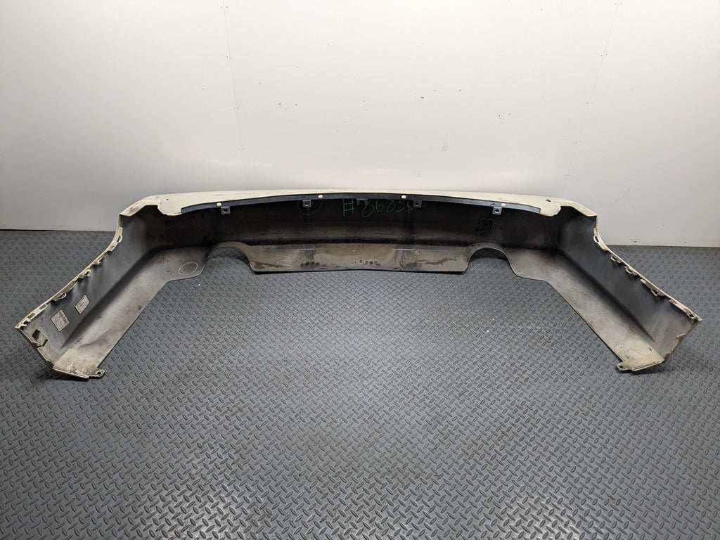 2004 - 2009 CADILLAC SRX OEM REAR BUMPER LOWER COVER PANEL WHITE DIAMOND PEARL