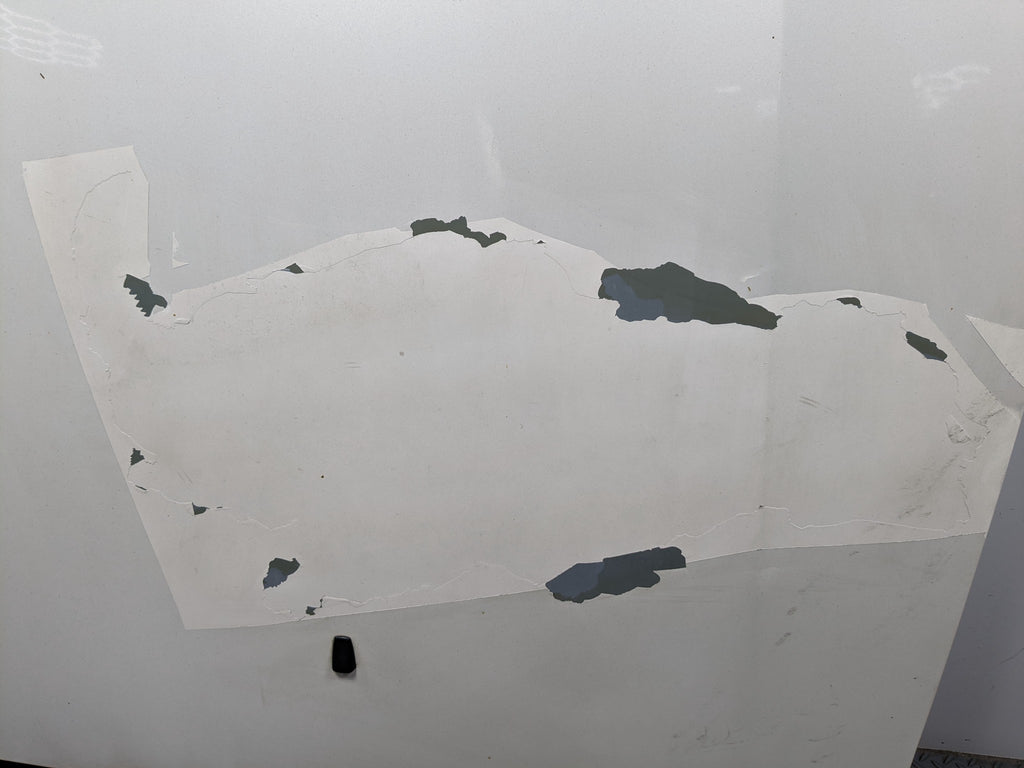2004 - 2009 CADILLAC SRX OEM FRONT HOOD BONNET SHELL PANEL WHITE DIAMOND PEARL