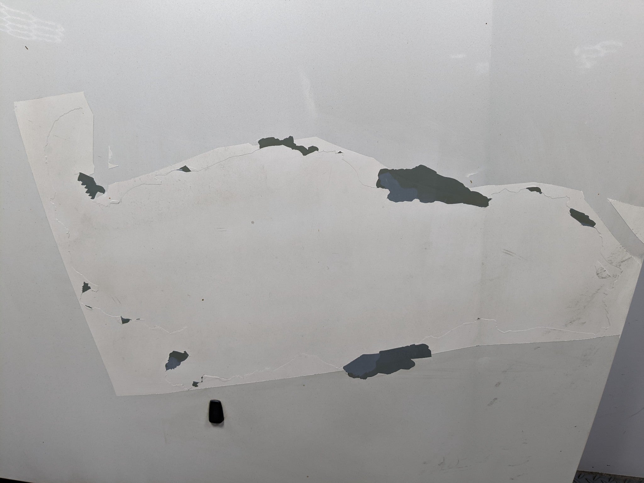 2004 - 2009 CADILLAC SRX OEM FRONT HOOD BONNET SHELL PANEL WHITE DIAMOND PEARL