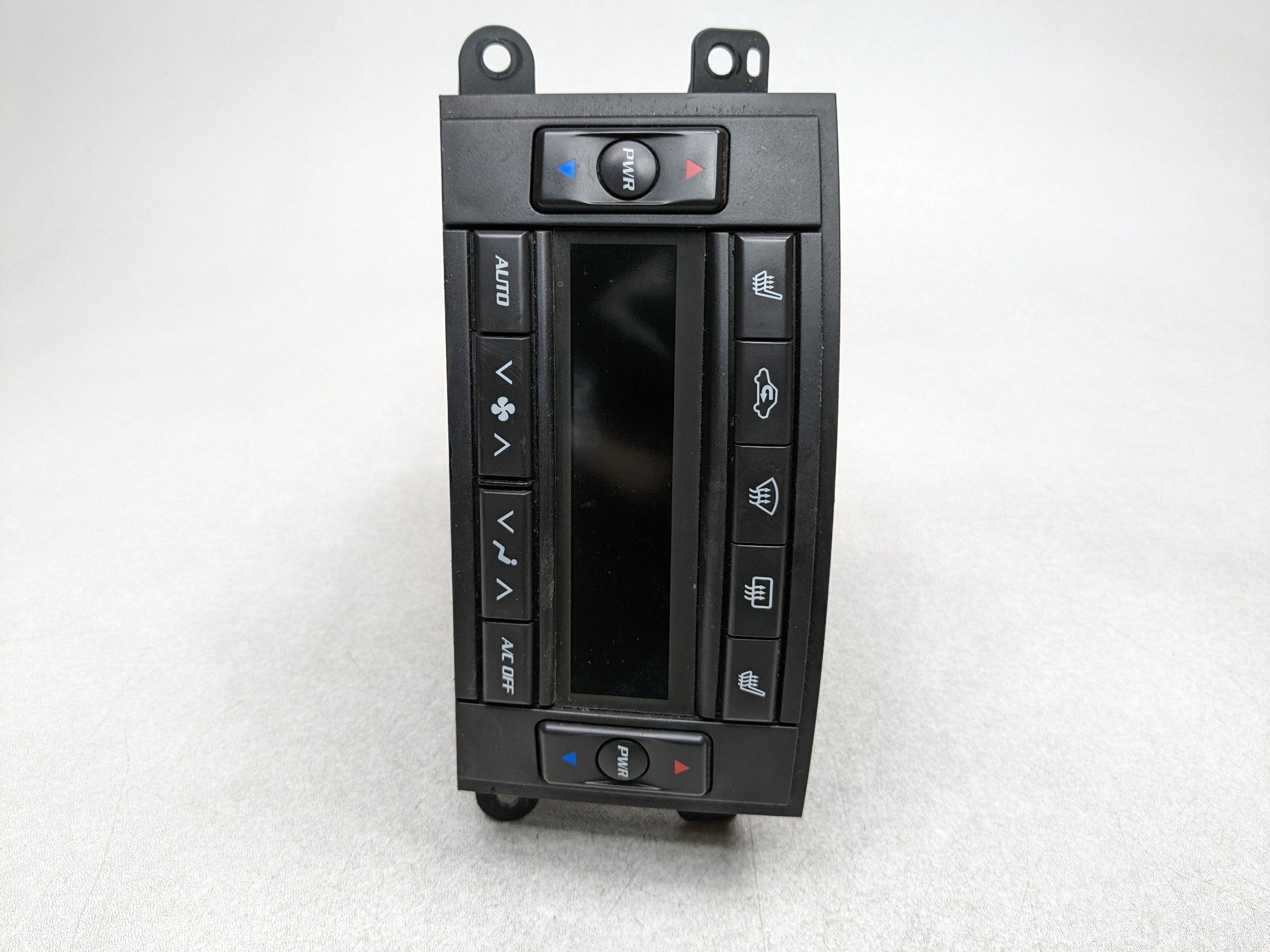 2004 - 2009 CADILLAC SRX OEM HEATER AC CONTROL PANEL SWITCH ASSEMBLY FRONT BLACK