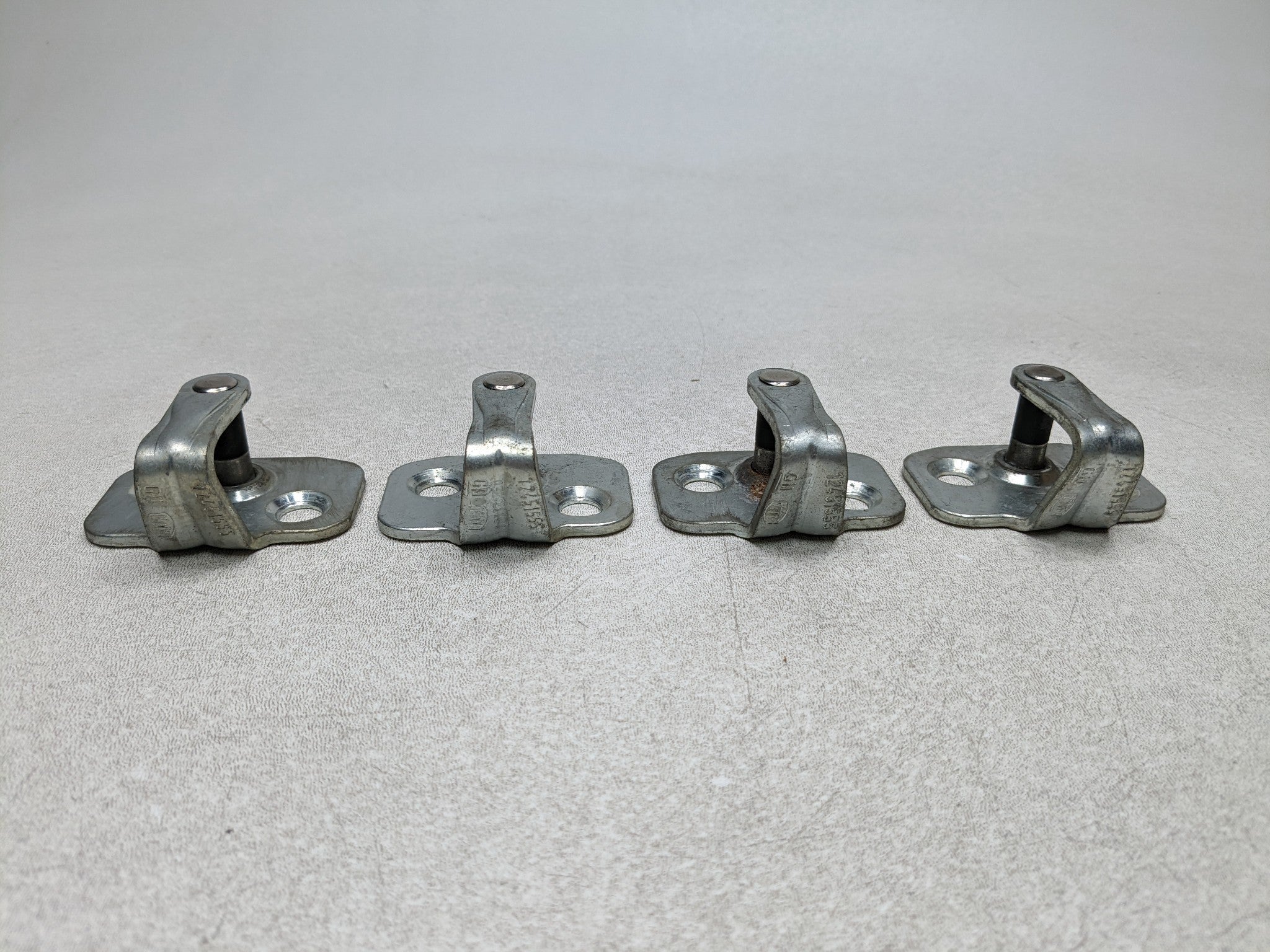 2004 -2009 CADILLAC SRX OEM DOOR LOCK STRIKER SET FRONT REAR LEFT AND RIGHT SIDE