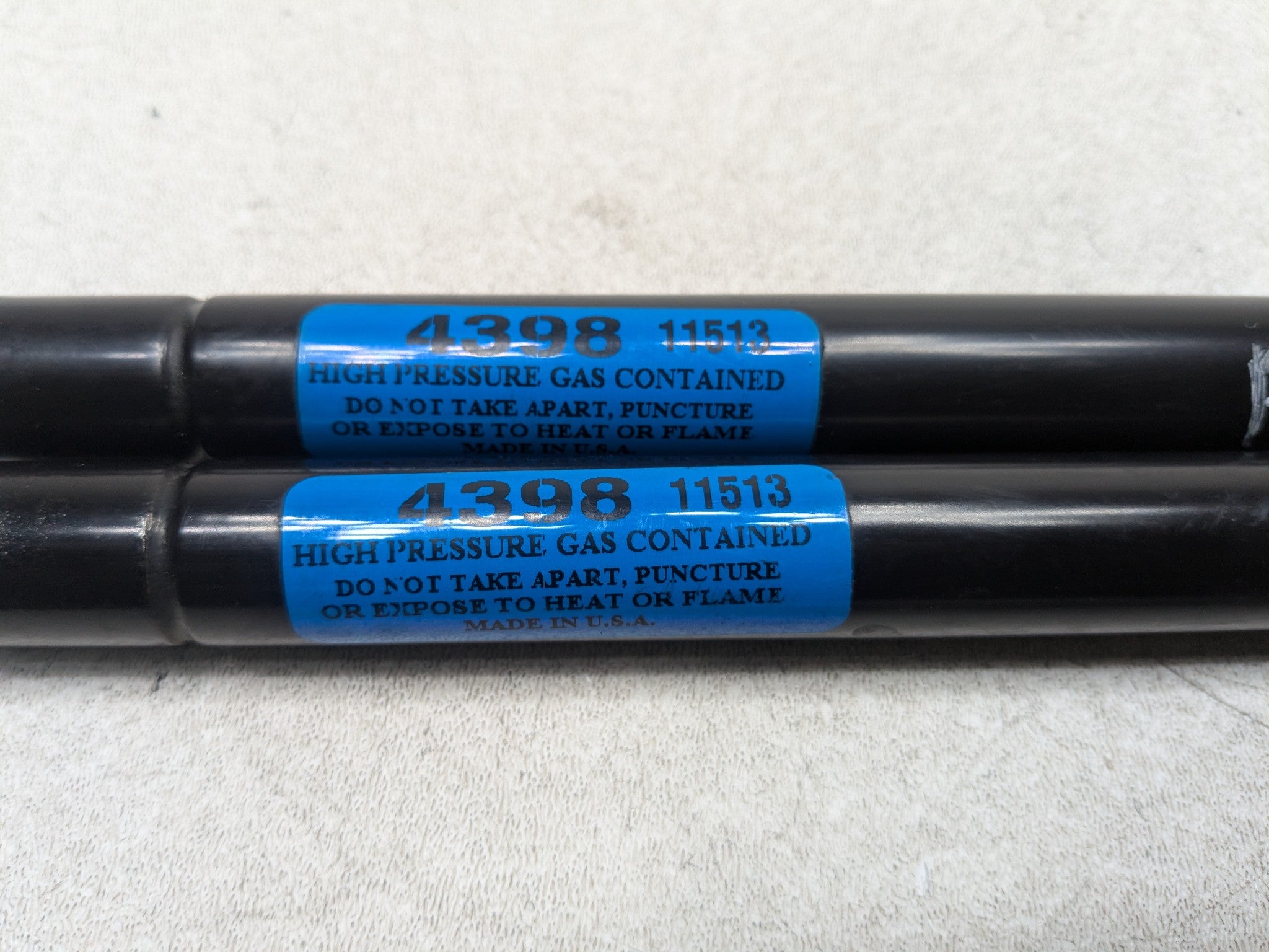 2004 - 2009 CADILLAC SRX OEM HOOD SHOCK STRUT SET OF TWO FRONT LEFT AND RIGHT