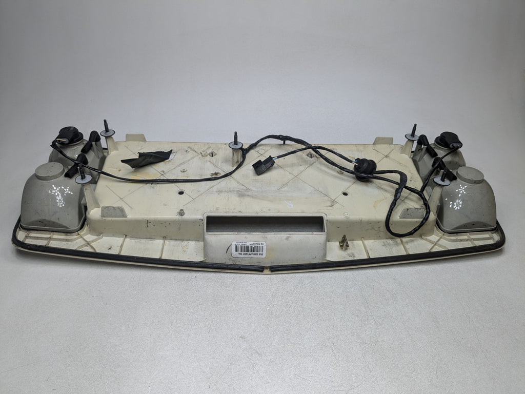2004 - 2009 CADILLAC SRX OEM TRUNK LID LICENSE PLATE WITH REVERSE LIGHT ASSEMBLY