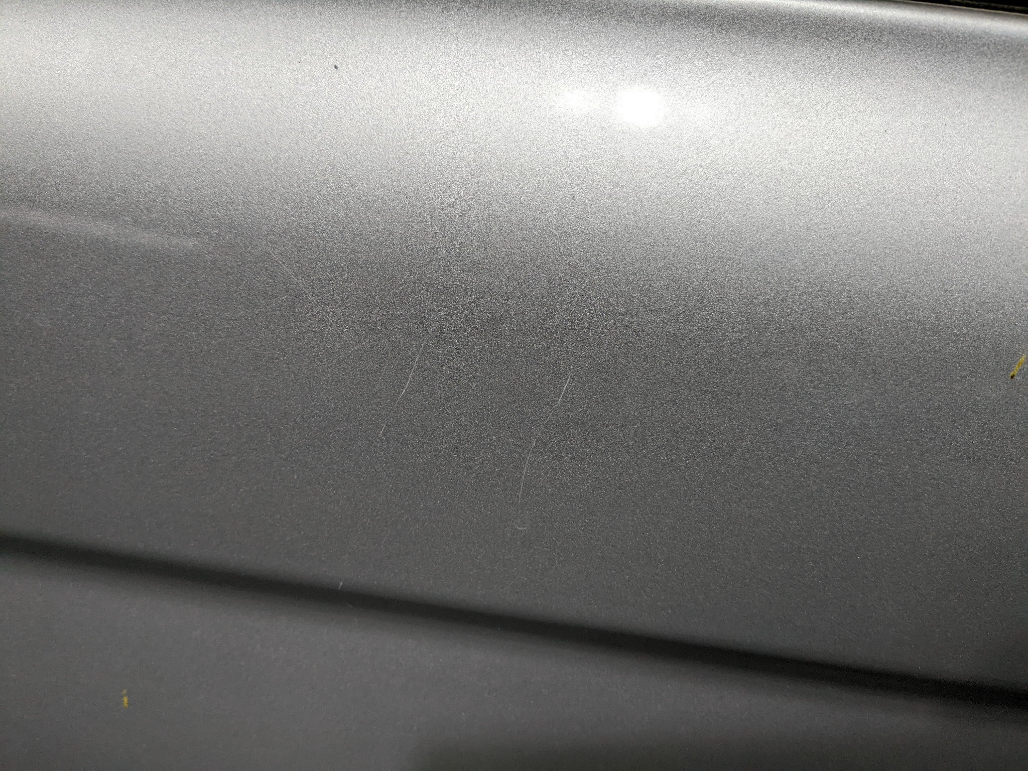 00 – 04 MITSUBISHI MONTERO SPORT OEM DOOR SHELL PANEL SILVER GRAY REAR LEFT