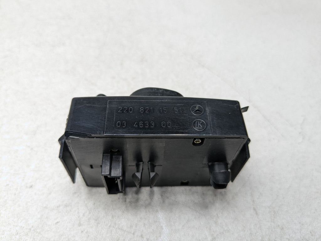 97 - 05 MERCEDES-BENZ S500 OEM MIRROR CONTROL DOOR SWITCH FRONT LEFT DRIVER SIDE