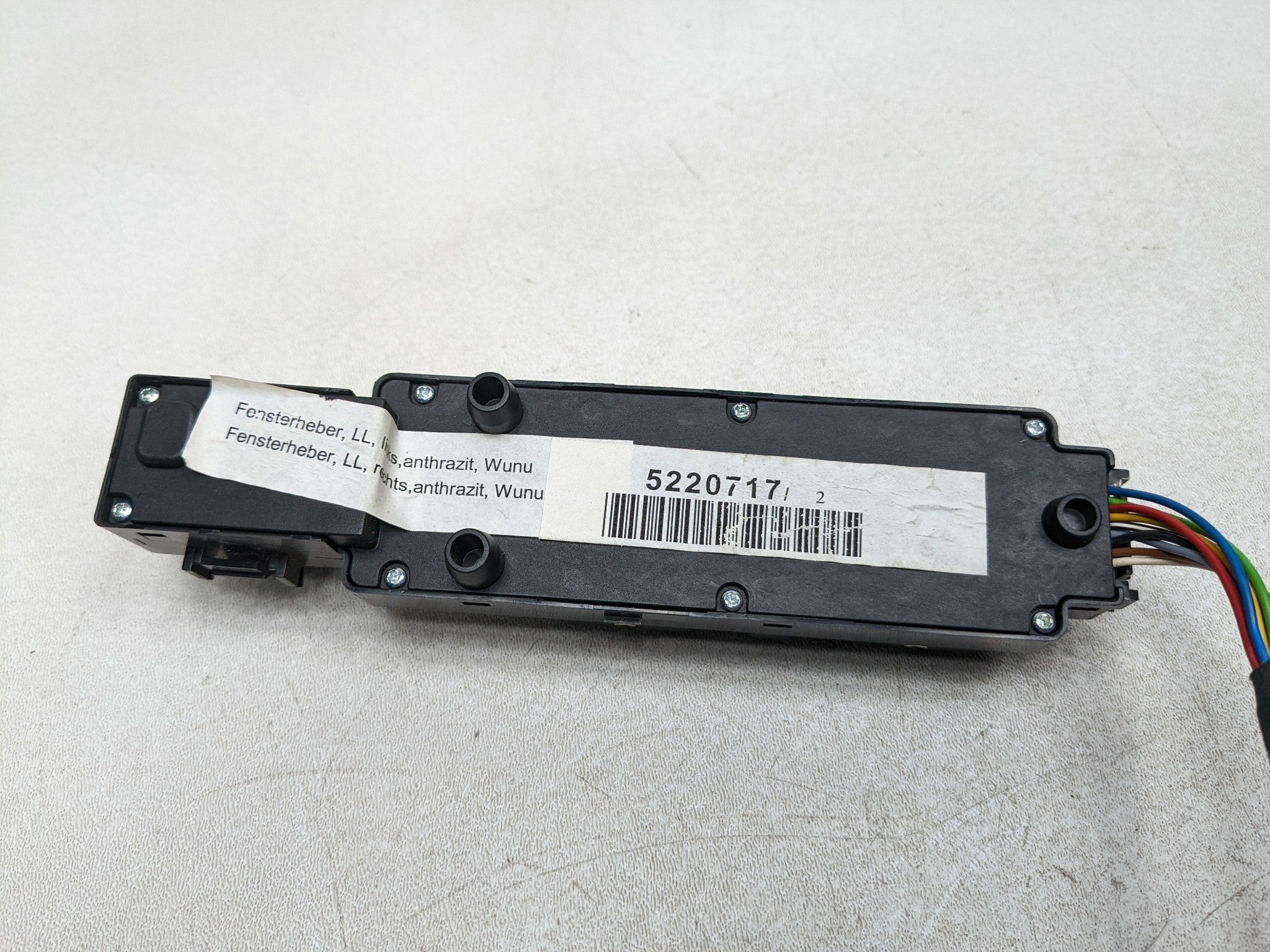97-05 MERCEDES-BENZ S500 OEM DOOR SWITCH CONTROL ASSEMBLY FRONT LEFT DRIVER SIDE