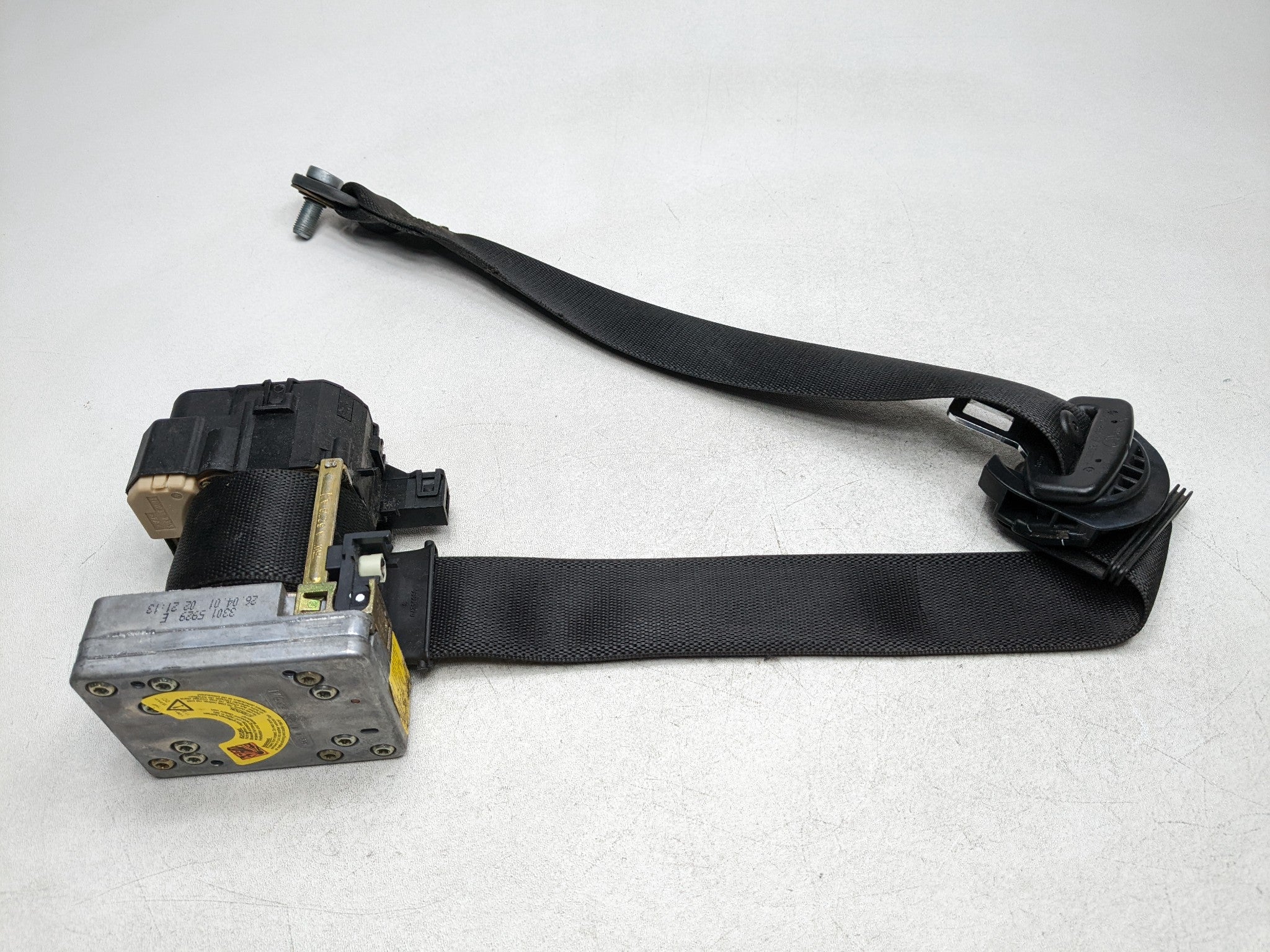 97 - 05 MERCEDES-BENZ S500 OEM SAFETY SEAT BELT RETRACTOR FRONT LEFT DRIVER SIDE