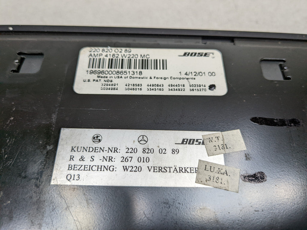 97 - 05 MERCEDES-BENZ S500 OEM AMPLIFIER RADIO AUDIO STEREO SOUND SYSTEM MODULE