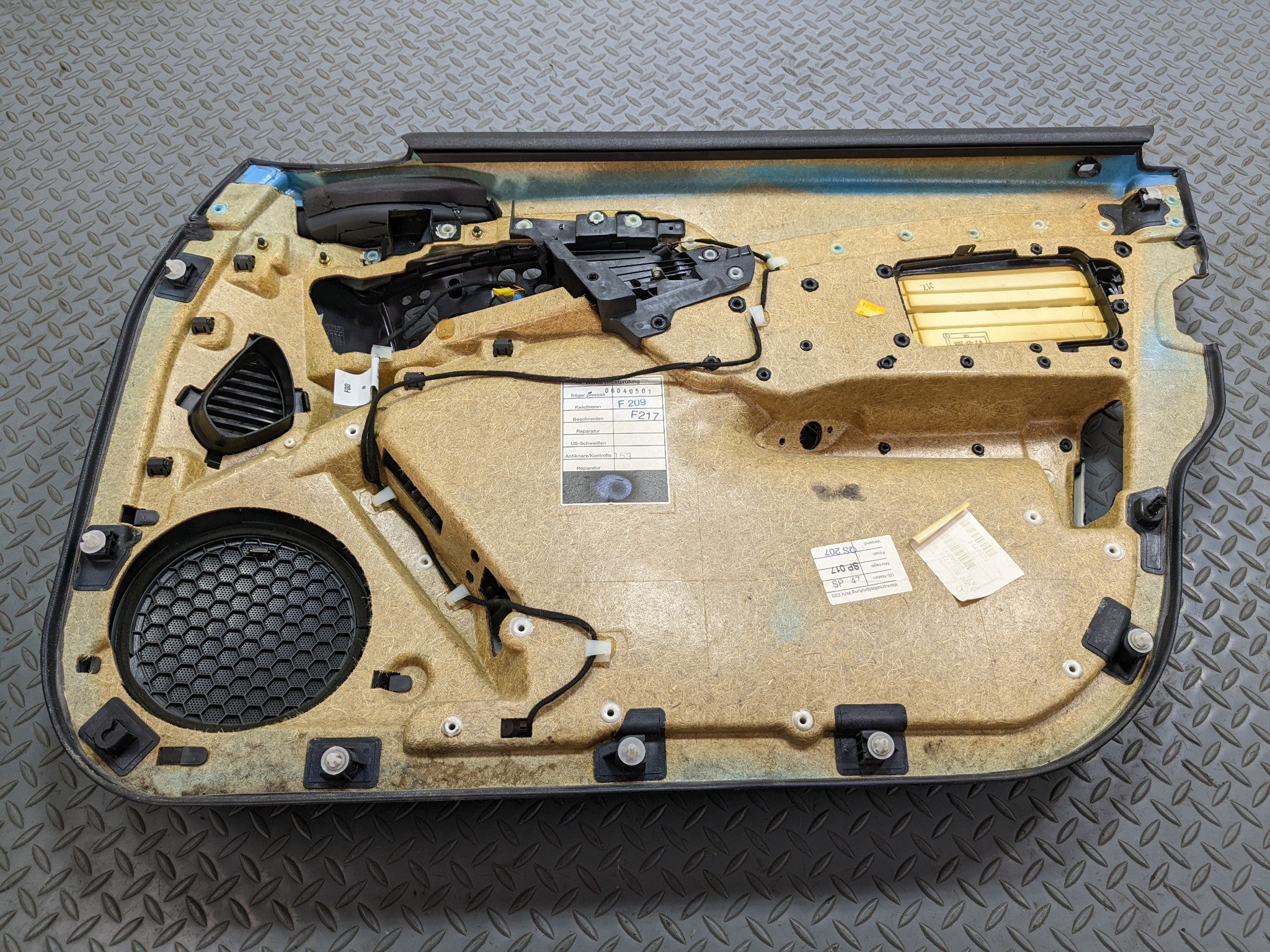 97 - 05 MERCEDES-BENZ S500 OEM INTERIOR DOOR TRIM PANEL FRONT LEFT DRIVER SIDE