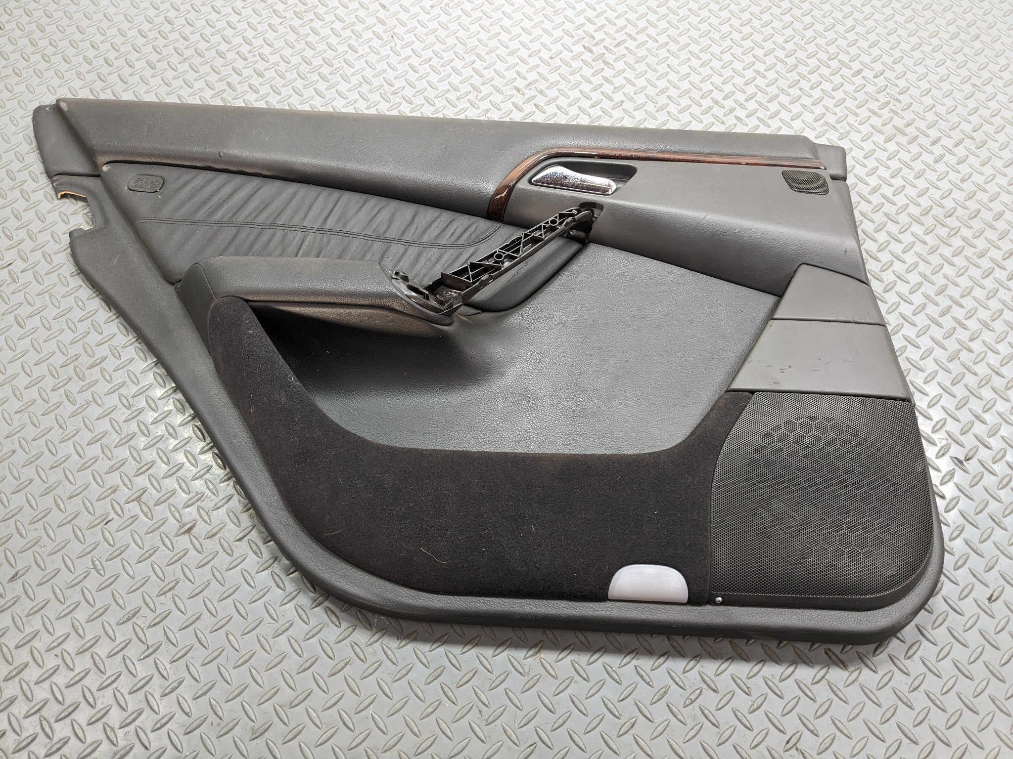 97 - 05 MERCEDES-BENZ S500 OEM INTERIOR DOOR TRIM PANEL REAR LEFT DRIVER SIDE