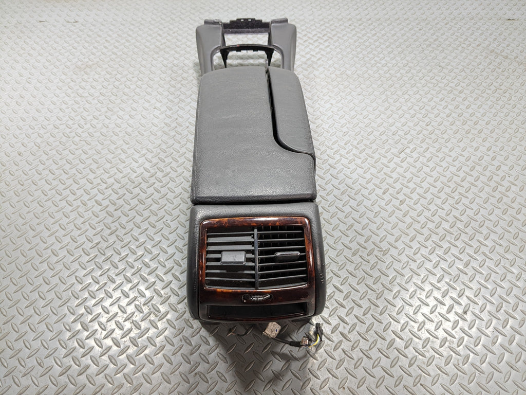 97 - 05 MERCEDES-BENZ S500 OEM CENTER CONSOLE ARMREST STORAGE COMPARTMENT FRONT