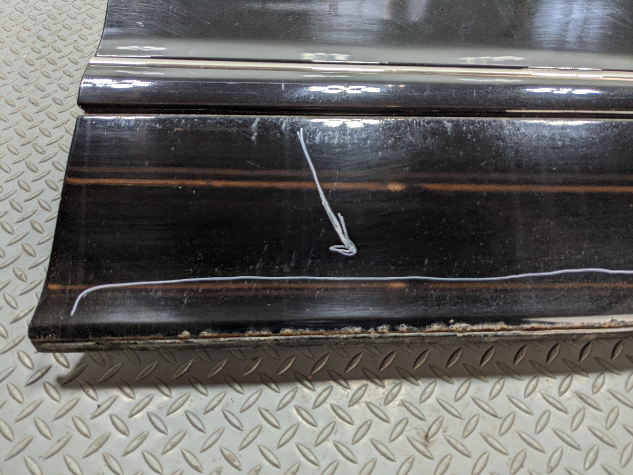97 - 05 MERCEDES-BENZ S500 OEM DOOR SHELL PANEL BLACK FRONT RIGHT PASSENGER SIDE
