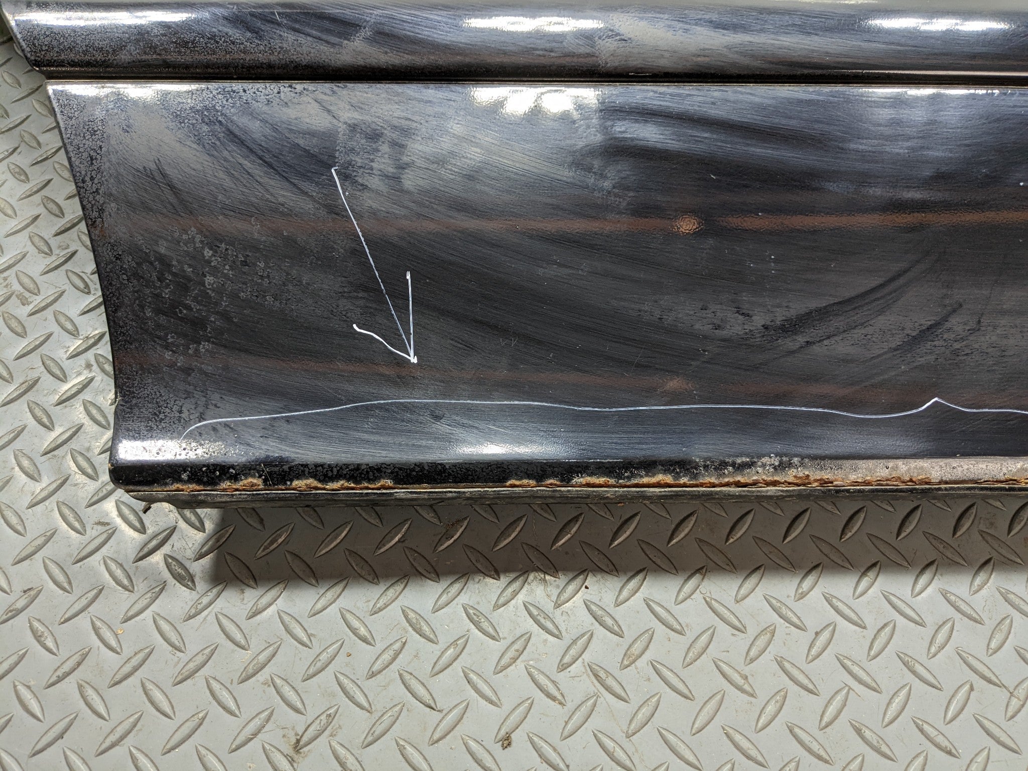 97 - 05 MERCEDES-BENZ S500 OEM DOOR SHELL PANEL BLACK REAR RIGHT PASSENGER SIDE