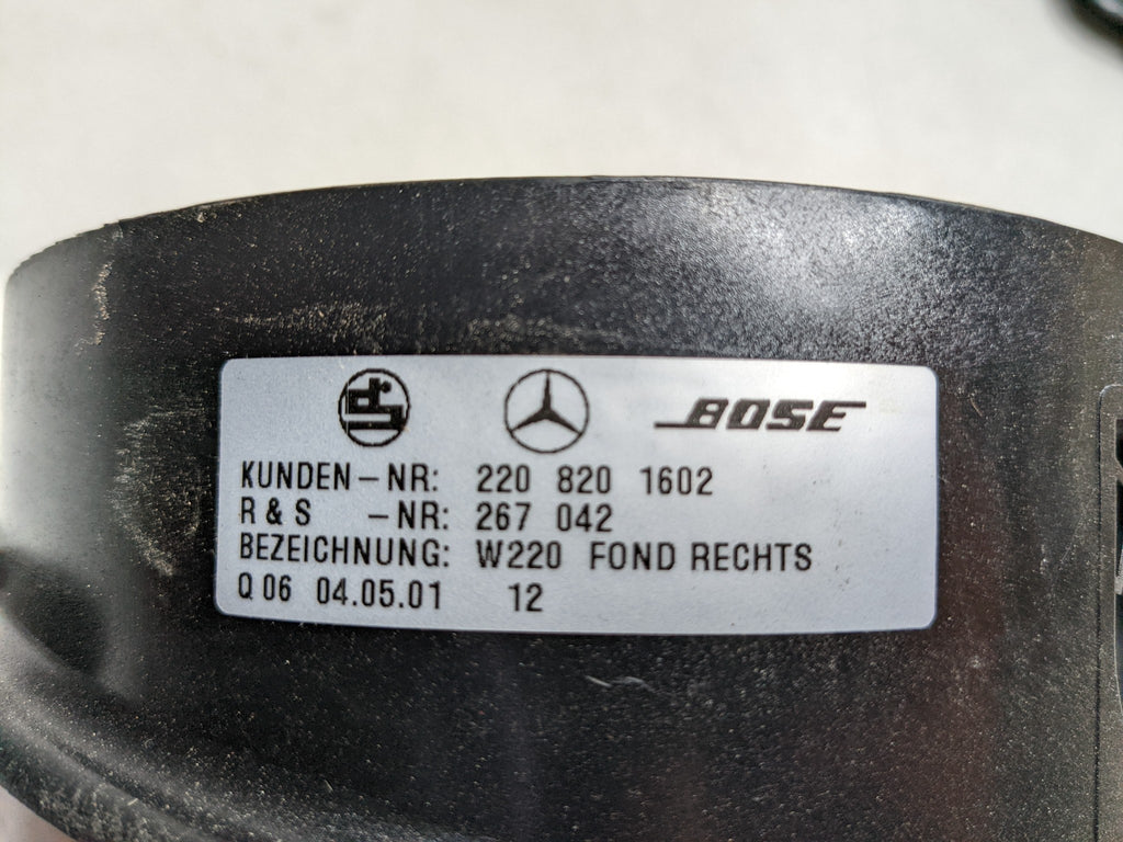 1997 - 2005 MERCEDES-BENZ S500 OEM SPEAKER SET AUDIO SOUND SYSTEM FRONT AND REAR