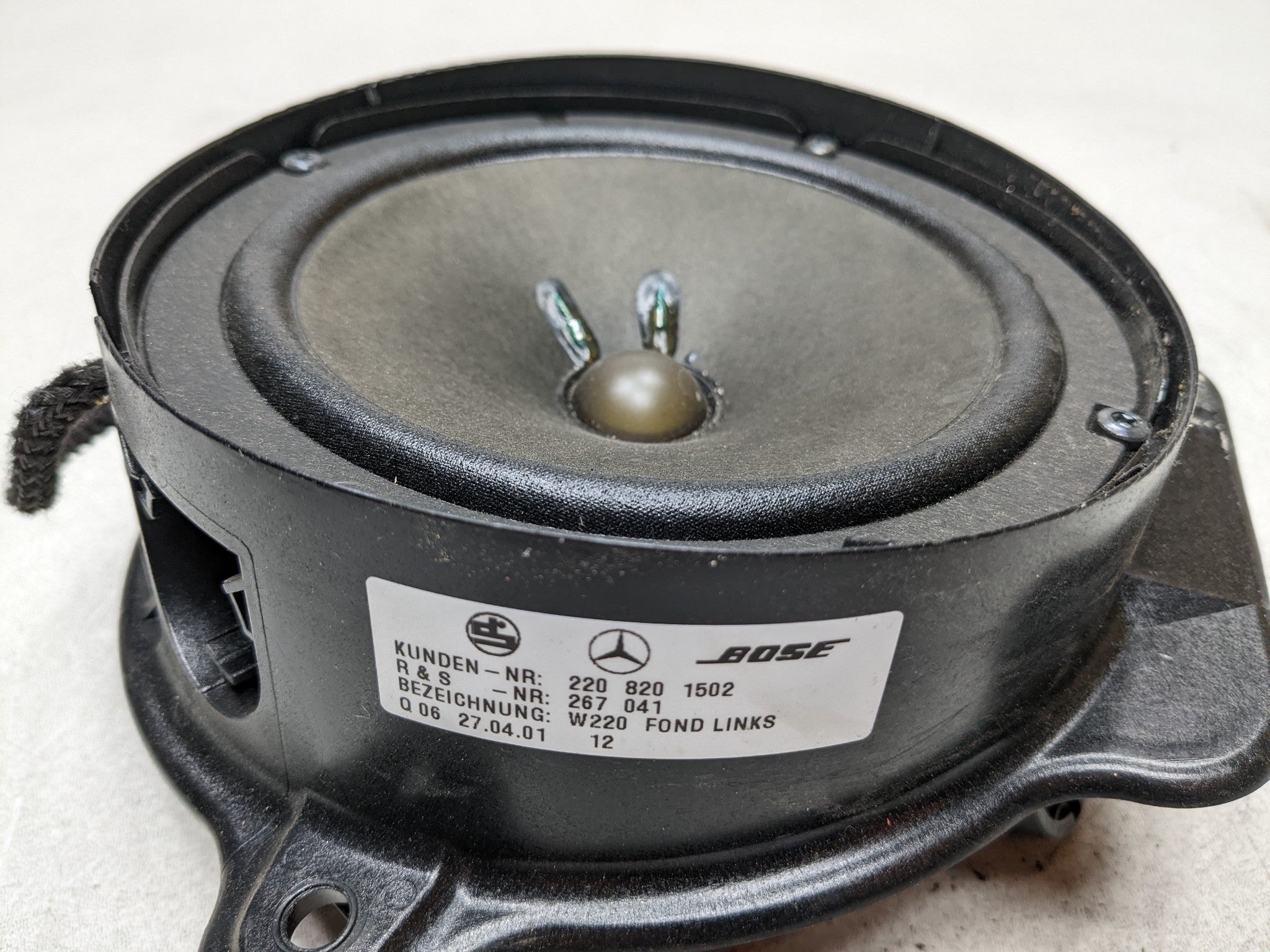 1997 - 2005 MERCEDES-BENZ S500 OEM SPEAKER SET AUDIO SOUND SYSTEM FRONT AND REAR