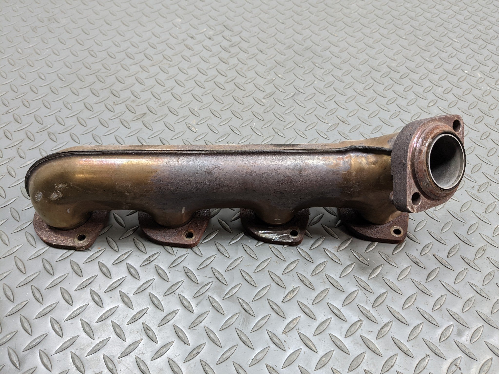 97 - 05 MERCEDES-BENZ S500 OEM EXHAUST MANIFOLD DOWNPIPE FRONT LEFT DRIVER SIDE
