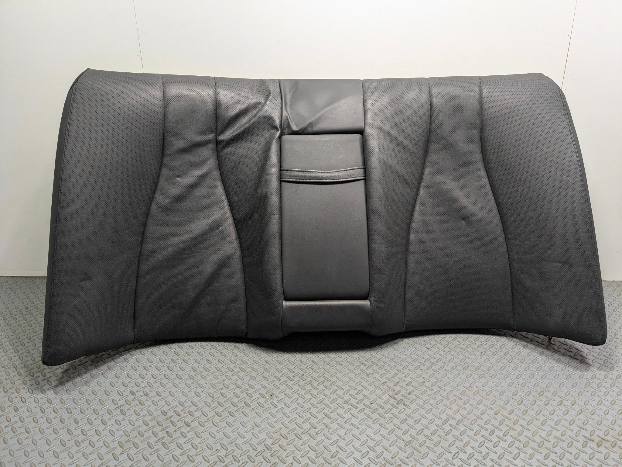 97 - 05 MERCEDES-BENZ S500 OEM REAR TOP UPPER SEAT CUSHION COVER ASSEMBLY BLACK