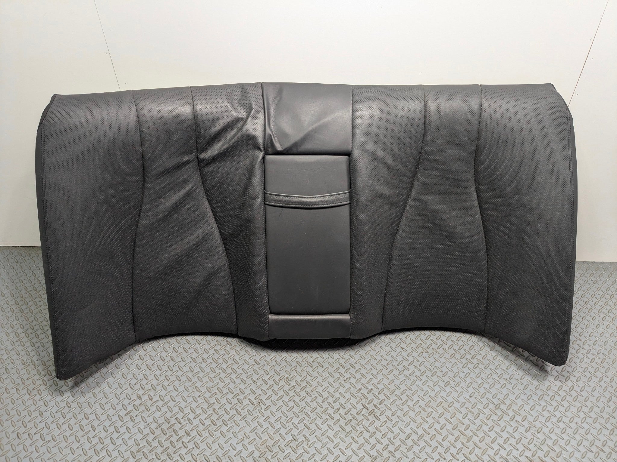 97 - 05 MERCEDES-BENZ S500 OEM REAR TOP UPPER SEAT CUSHION COVER ASSEMBLY BLACK