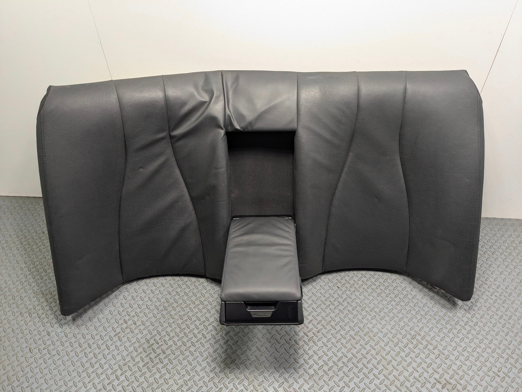 97 - 05 MERCEDES-BENZ S500 OEM REAR TOP UPPER SEAT CUSHION COVER ASSEMBLY BLACK