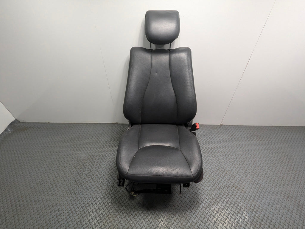 97 - 05 MERCEDES-BENZ S500 OEM SEAT WITH HEADREST BLACK LEATHER FRONT RIGHT SIDE