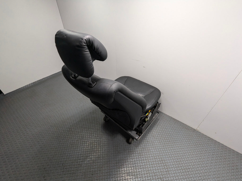 97 - 05 MERCEDES-BENZ S500 OEM SEAT WITH HEADREST BLACK LEATHER FRONT RIGHT SIDE