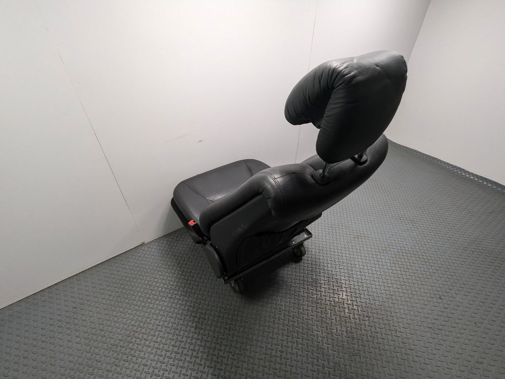 97 - 05 MERCEDES-BENZ S500 OEM SEAT WITH HEADREST BLACK LEATHER FRONT RIGHT SIDE