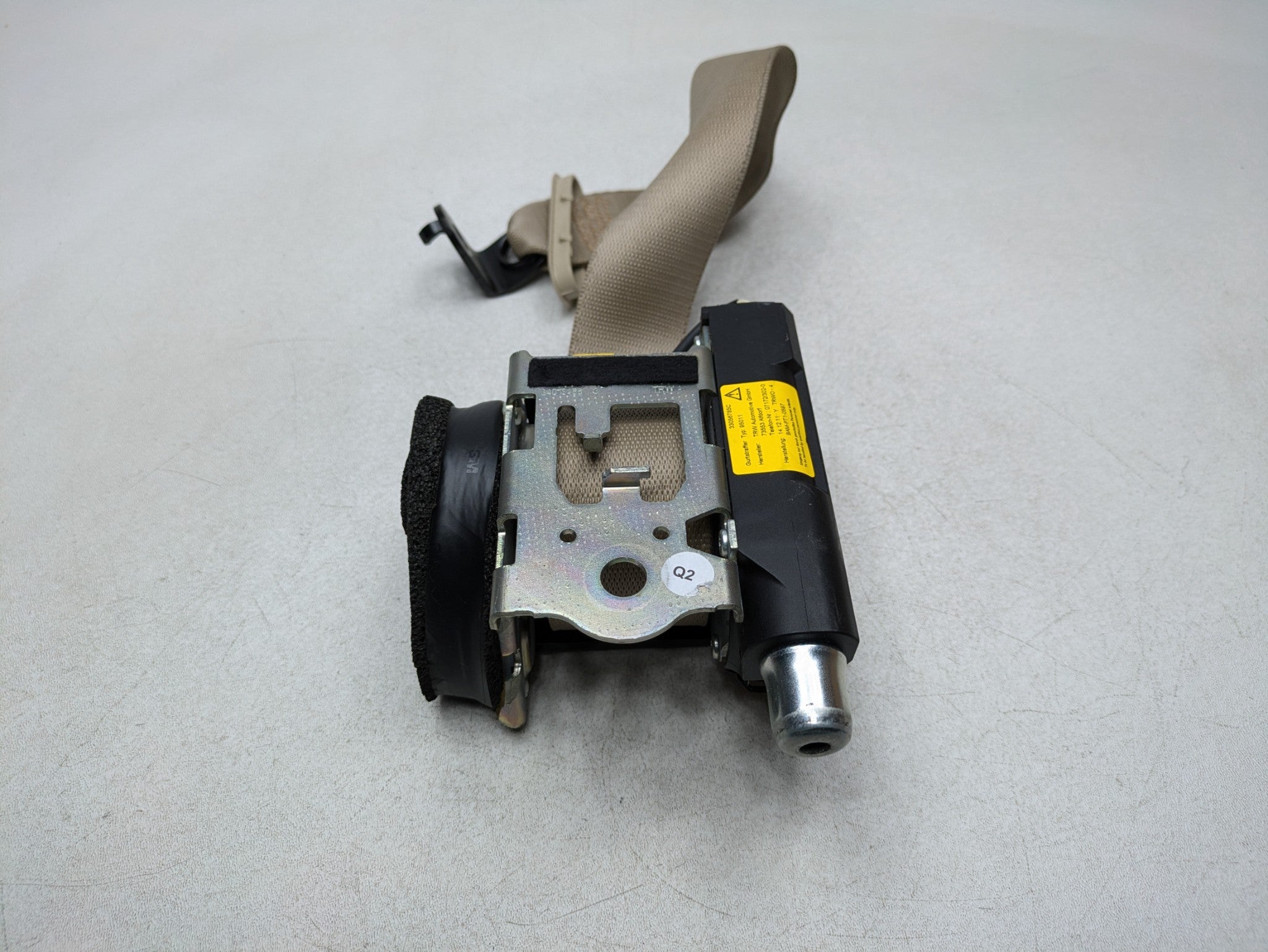 2012 - 2018 MERCEDES-BENZ CLS550 OEM SEAT BELT RETRACTOR REAR LEFT DRIVER SIDE