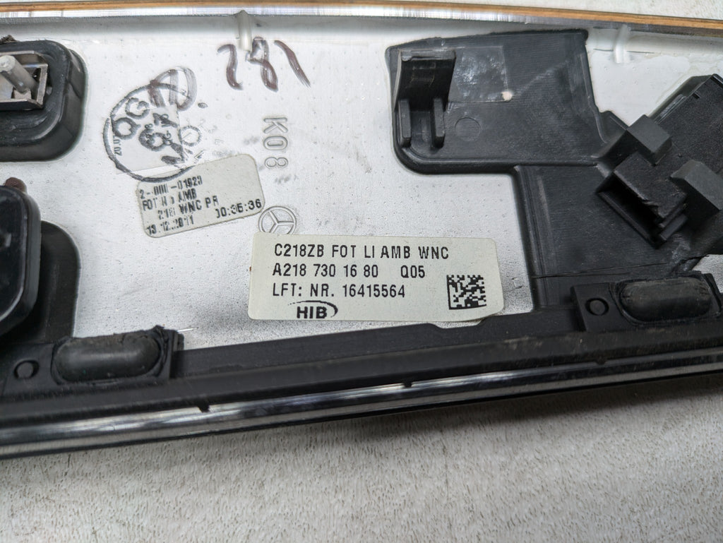 2012 - 2018 MERCEDES-BENZ CLS550 OEM INTERIOR DOOR HANDLE REAR LEFT DRIVER SIDE