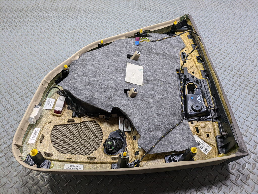2012 - 2018 MERCEDES-BENZ CLS550 OEM INTERIOR DOOR TRIM PANEL REAR RIGHT SIDE