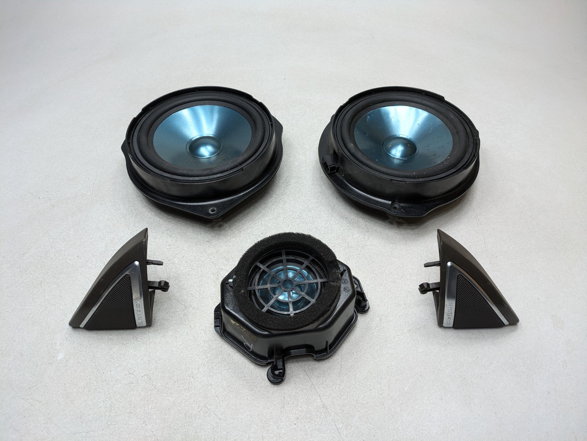 2012 - 2018 MERCEDES-BENZ CLS550 OEM AUDIO SOUND SPEAKER SET OF 5