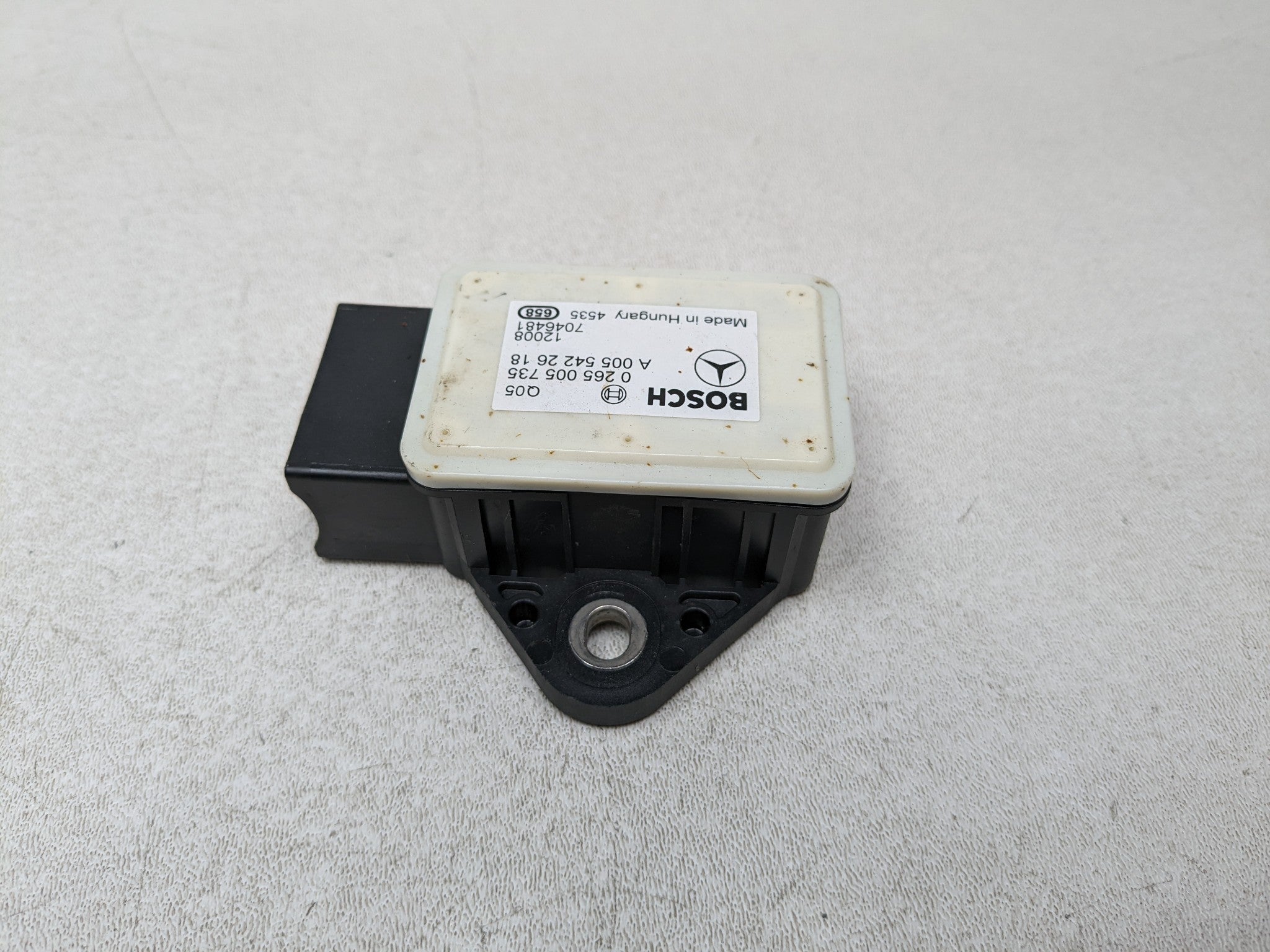 2012 - 2018 MERCEDES-BENZ CLS550 OEM ACCELERATION YAW RATE SENSOR CONTROL MODULE
