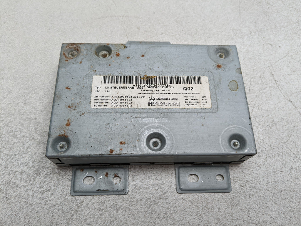 2012 - 2018 MERCEDES-BENZ CLS550 OEM COMMUNICATION INTERFACE CONTROL MODULE UNIT