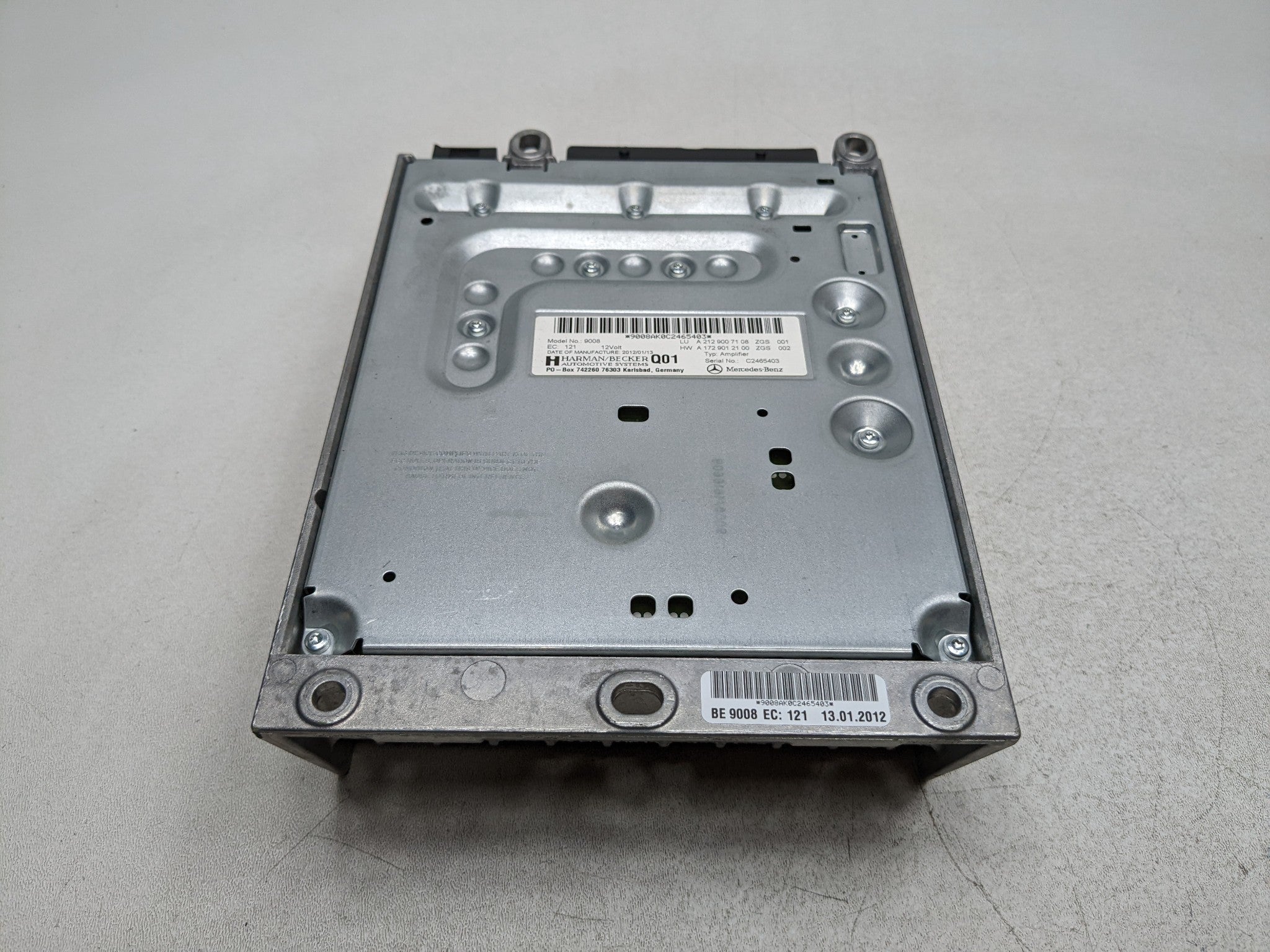 2012 - 2018 MERCEDES-BENZ CLS550 OEM HARMAN BECKER RADIO AUDIO AMPLIFIER UNIT