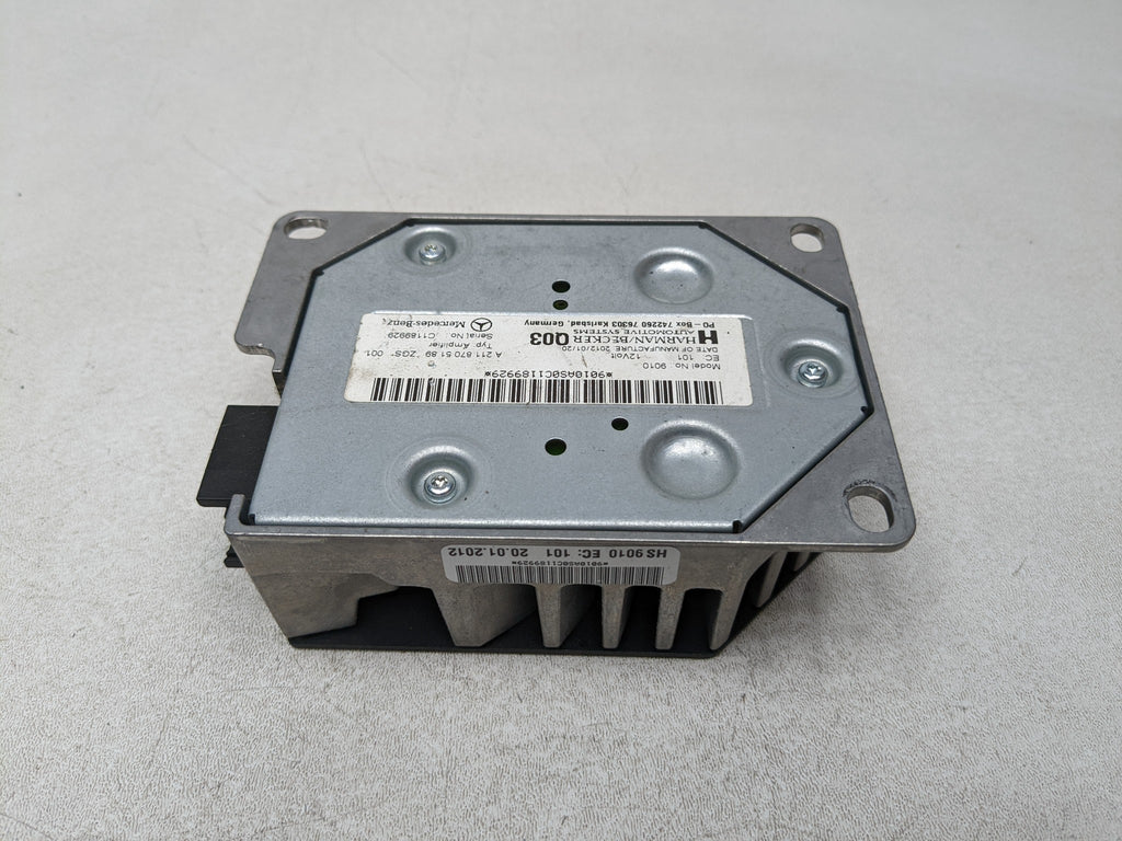 2012 - 2018 MERCEDES-BENZ CLS550 OEM HARMAN BECKER SUBWOOFER AMPLIFIER MODULE