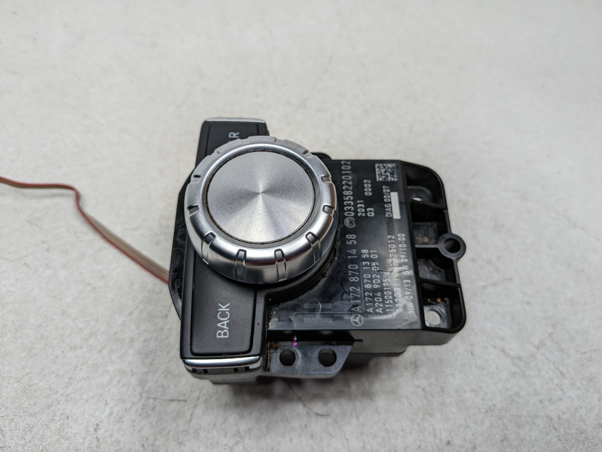 2012 - 2018 MERCEDES-BENZ CLS550 OEM CENTER CONSOLE HEAD UNIT KNOB MULTI SWITCH