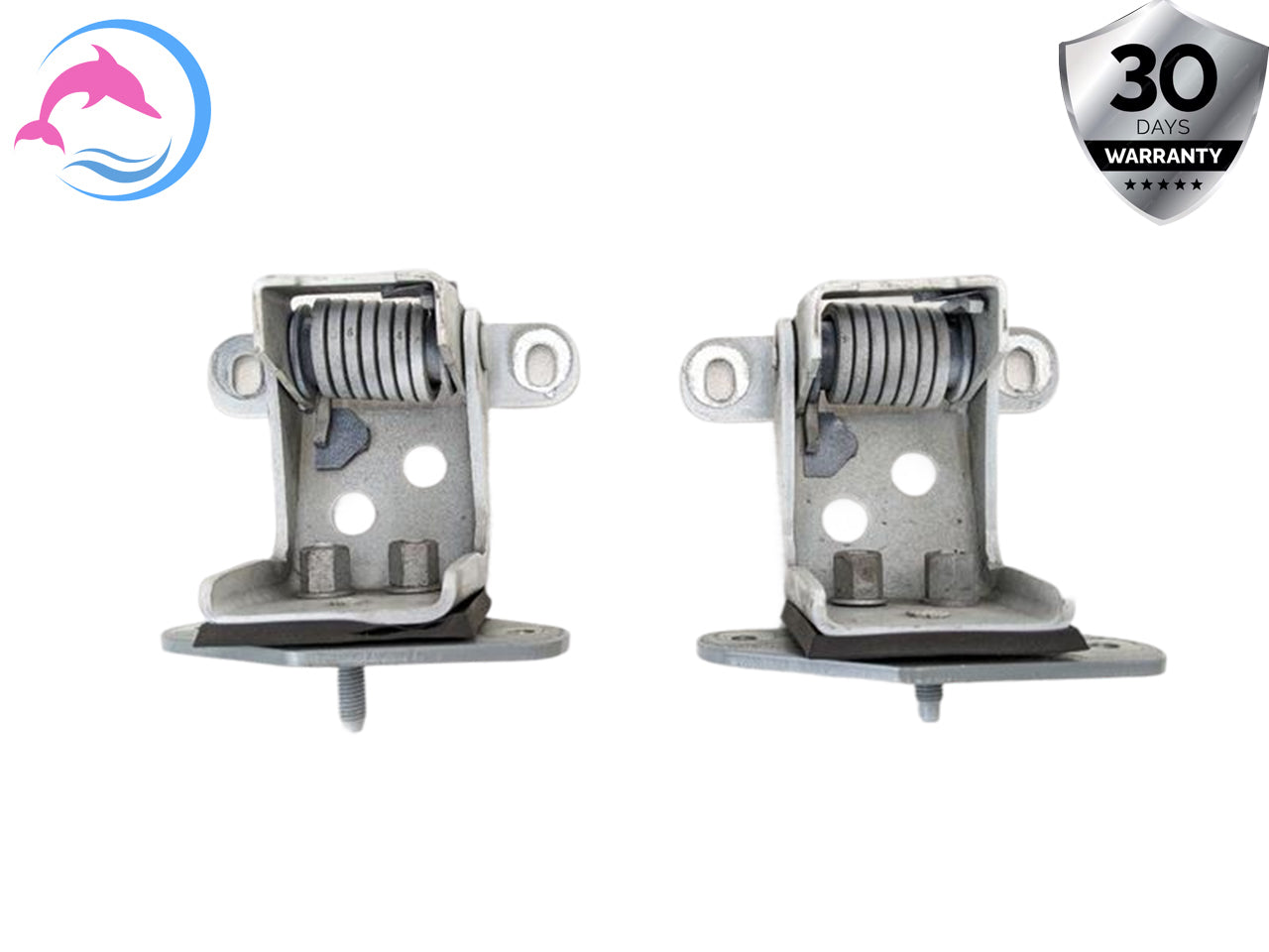 02 - 12 OEM LAND ROVER RANGE ROVER REAR LEFT AND RIGHT SIDE TRUNK LID HINGE SET