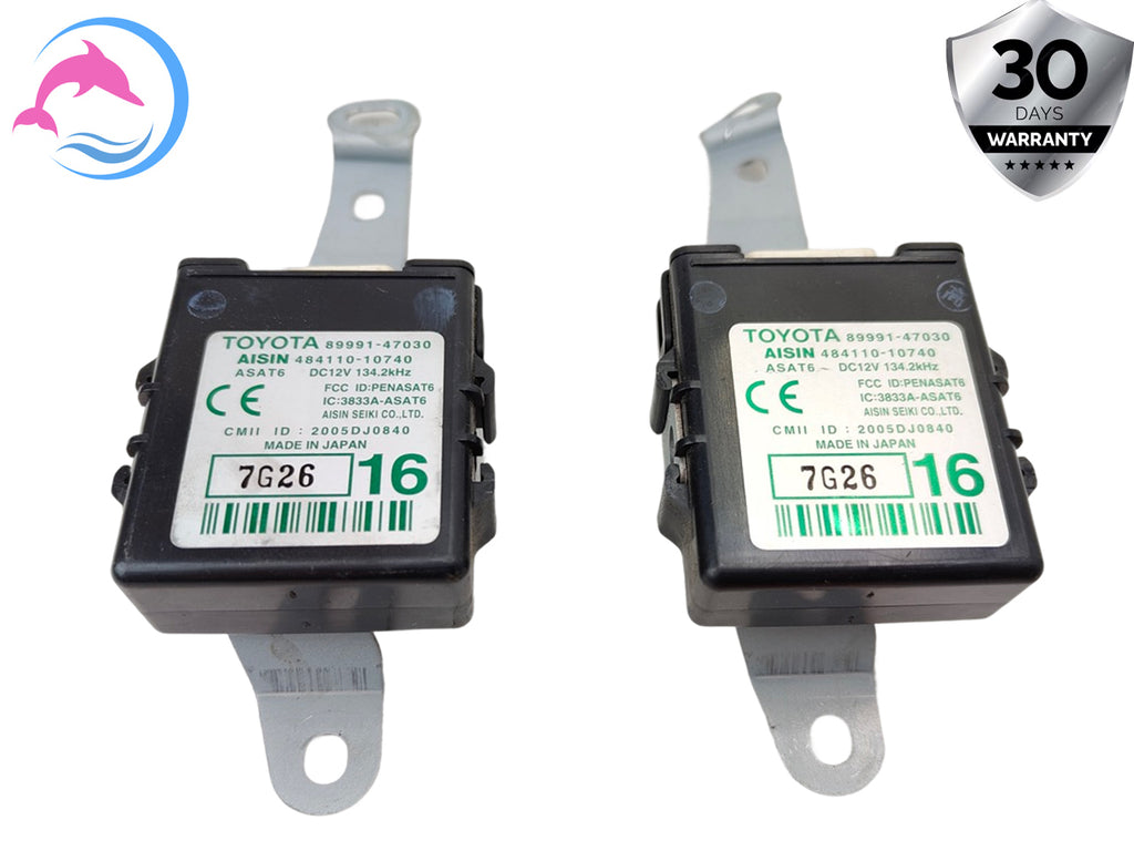 05-09 OEM TOYOTA PRIUS FRONT LEFT AND RIGHT SIDE DOOR OSCILLATOR CONTROL MODULE