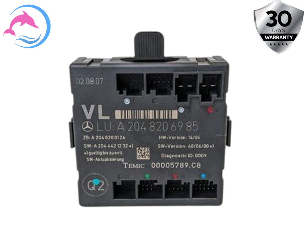 2008 - 2015 OEM MERCEDES BENZ C300 FRONT LEFT DOOR CONTROL MODULE UNIT